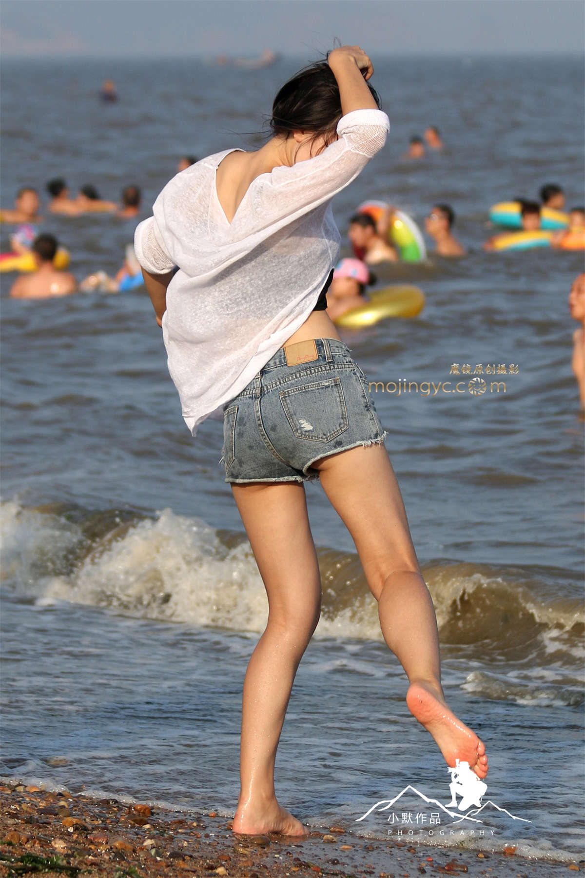 图片[2]-第710篇★通透小衫牛仔热裤★-13P-日更街拍