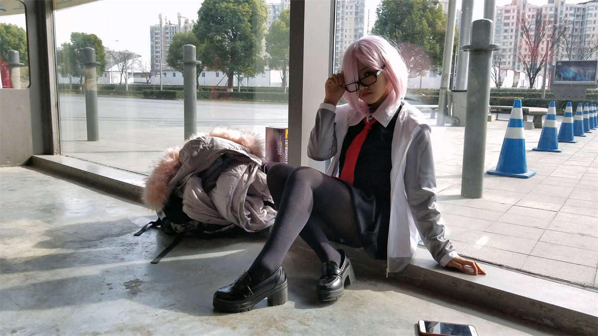 图片[2]-小清新cosplay街拍黑丝美少女-日更街拍