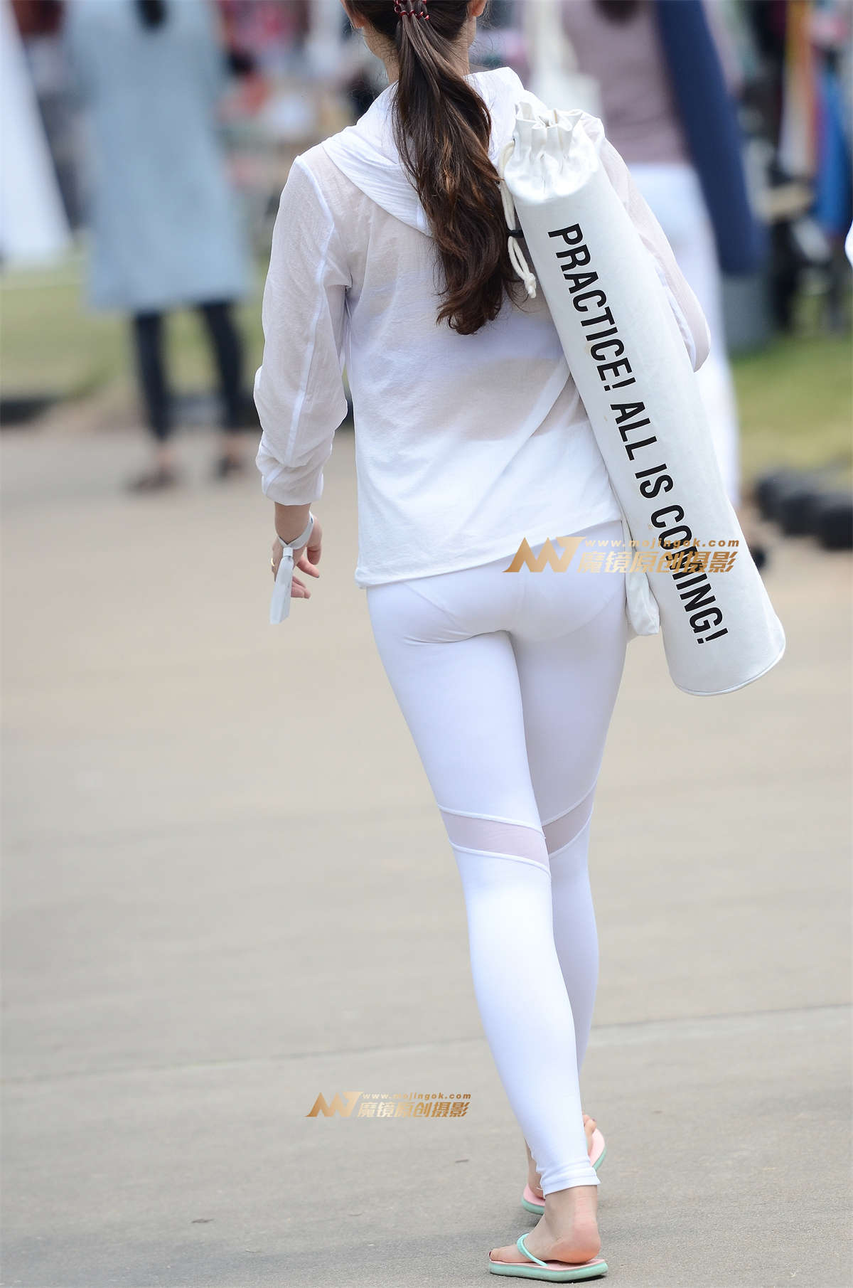 图片[2]-【神摄手赛帖】一身白色，像一股清新的风-日更街拍