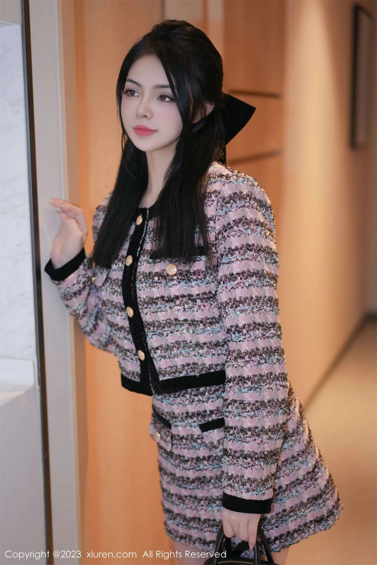 图片[2]-Xiuren秀人网 2023.12.28 No.7877 媛宝儿boa-日更街拍