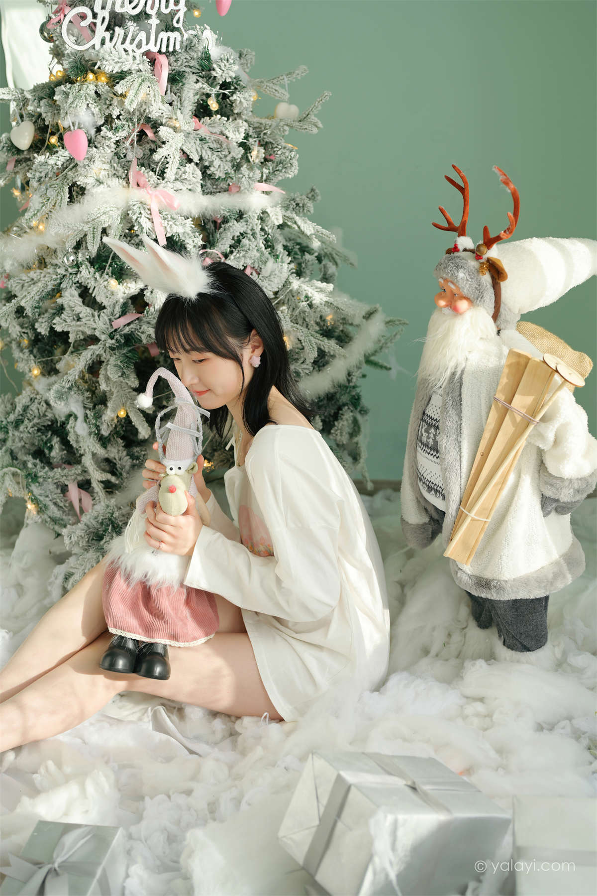 图片[2]-YALAYI雅拉伊2021.12.31 NO.884 迎新 京京-日更街拍