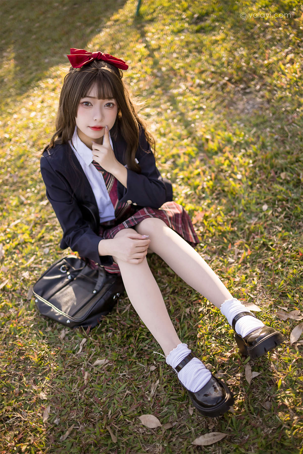 YALAYI雅拉伊2022.01.03 NO.885 最美的青春 阿禾-日更街拍