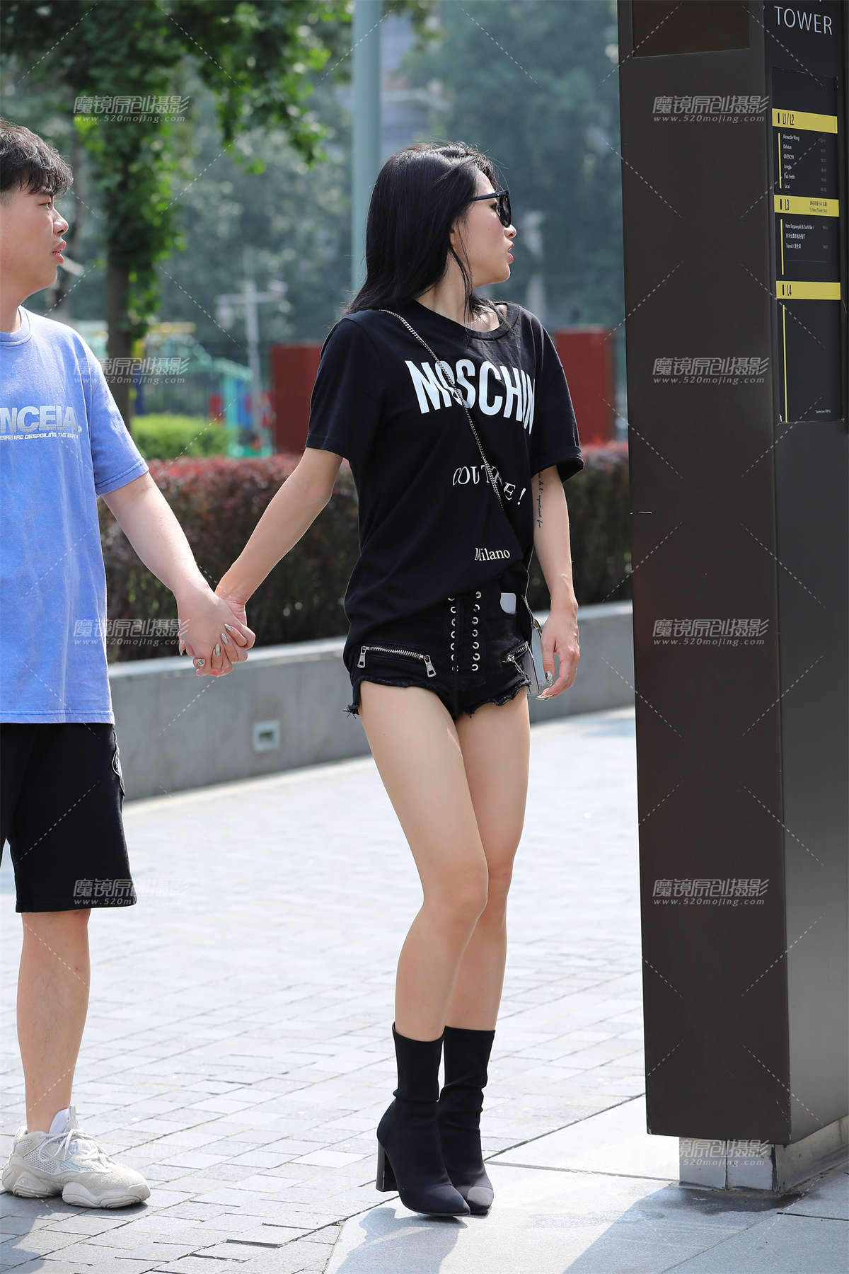 HEISE热裤，美腿女友-日更街拍