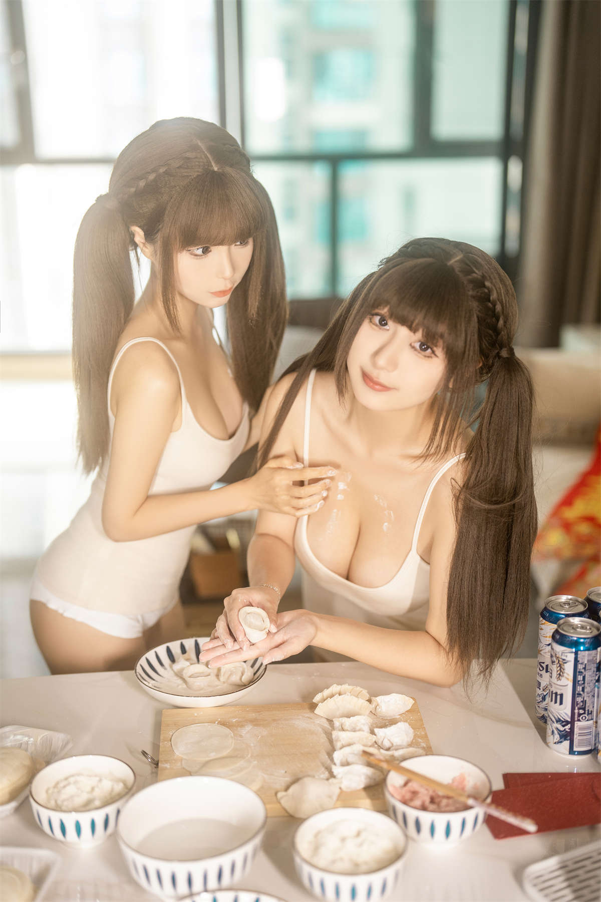 图片[2]-知名动漫博主-蠢沫沫 双人新年贺岁-日更街拍