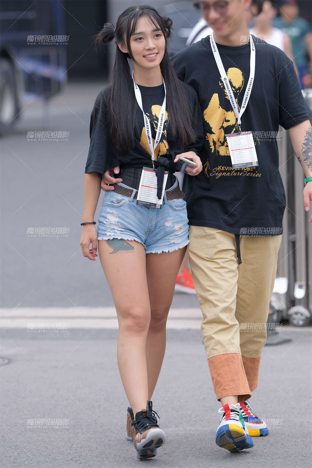 【红石赛贴】性感热裤-日更街拍