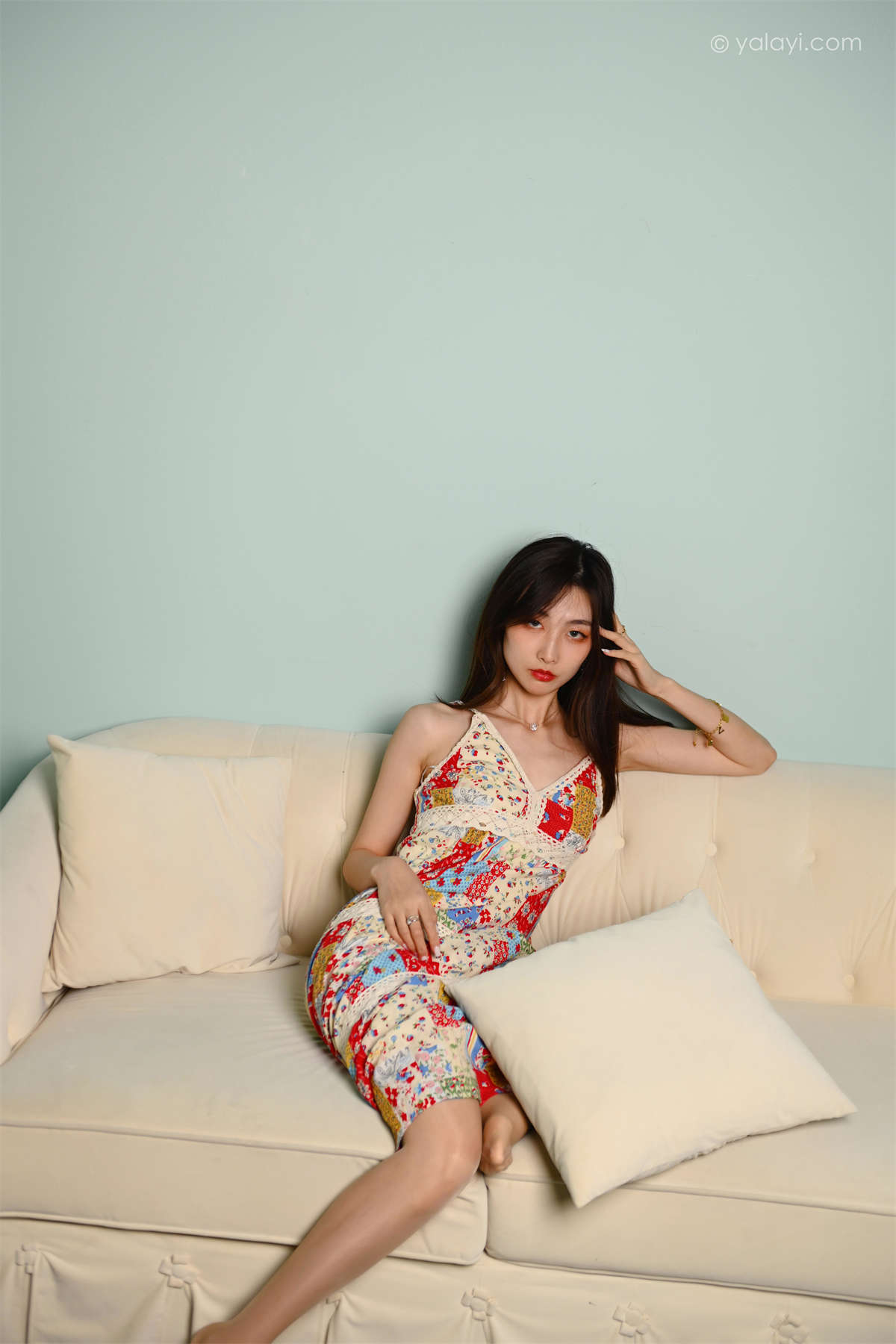 图片[2]-YALAYI雅拉伊2022.01.05 NO.886 镜子里 佳佳-日更街拍