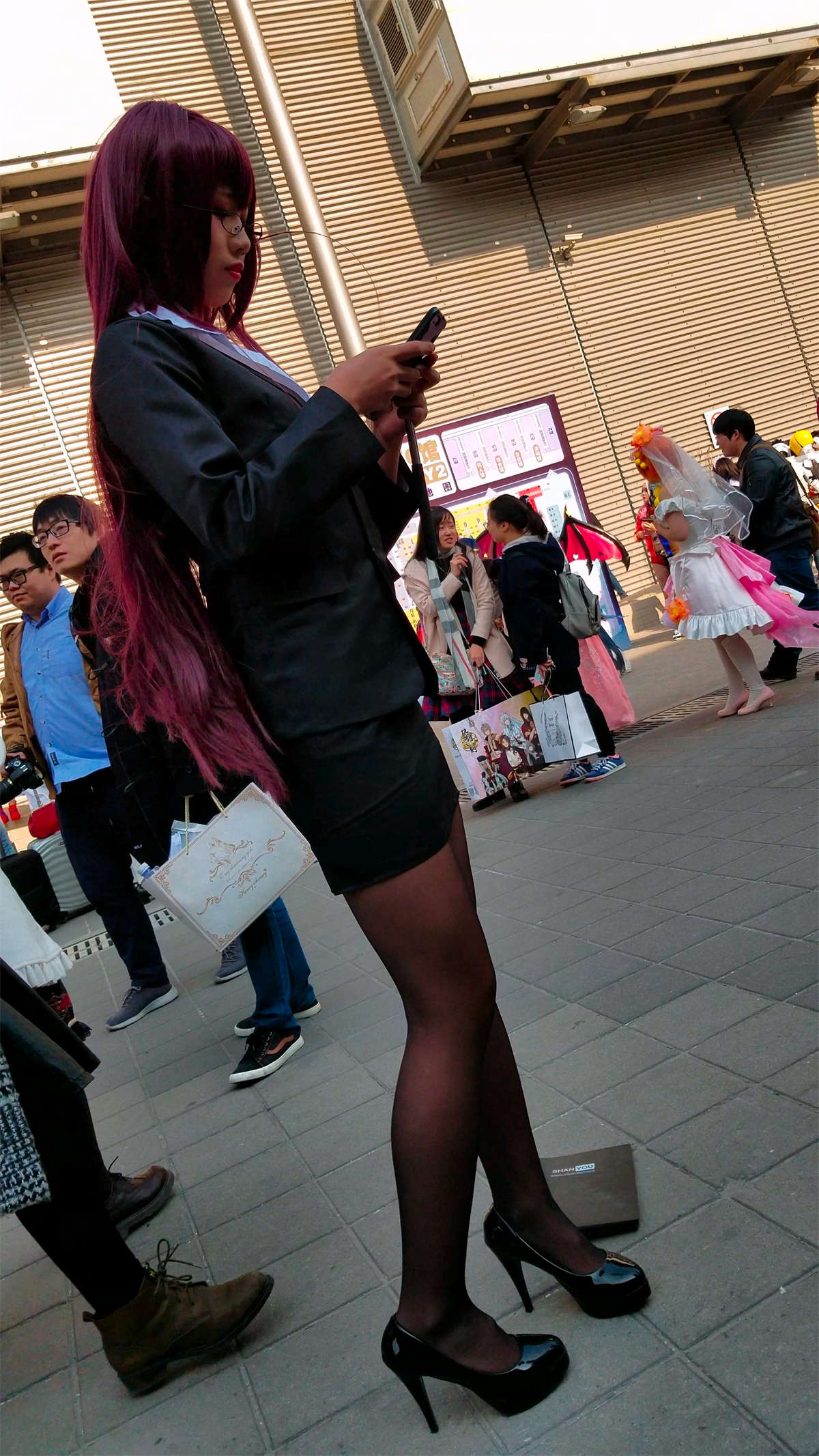 图片[2]-cosplay麻辣女教师的美女-日更街拍