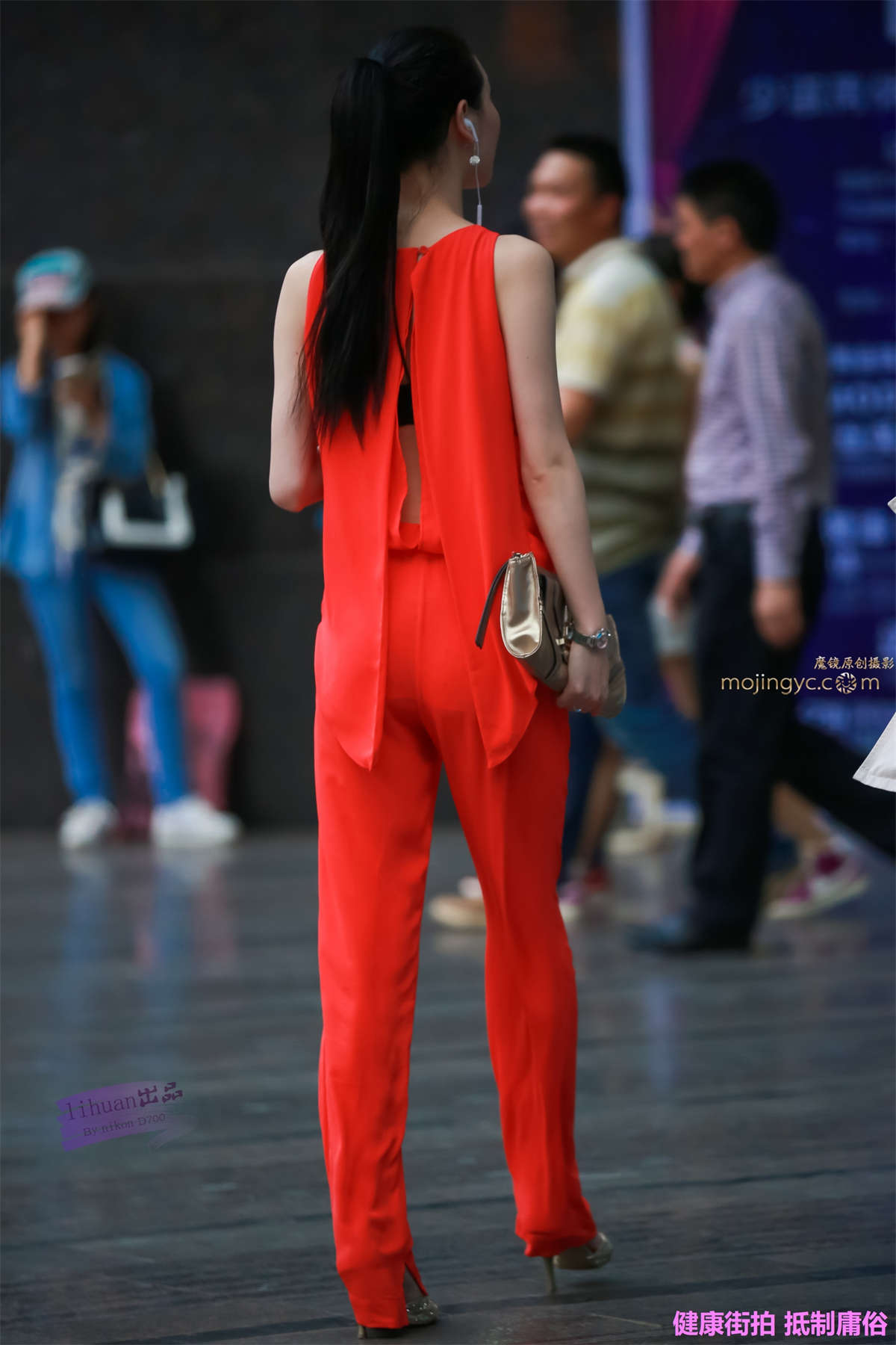 李欢原创-红衣，美女（11P）-日更街拍