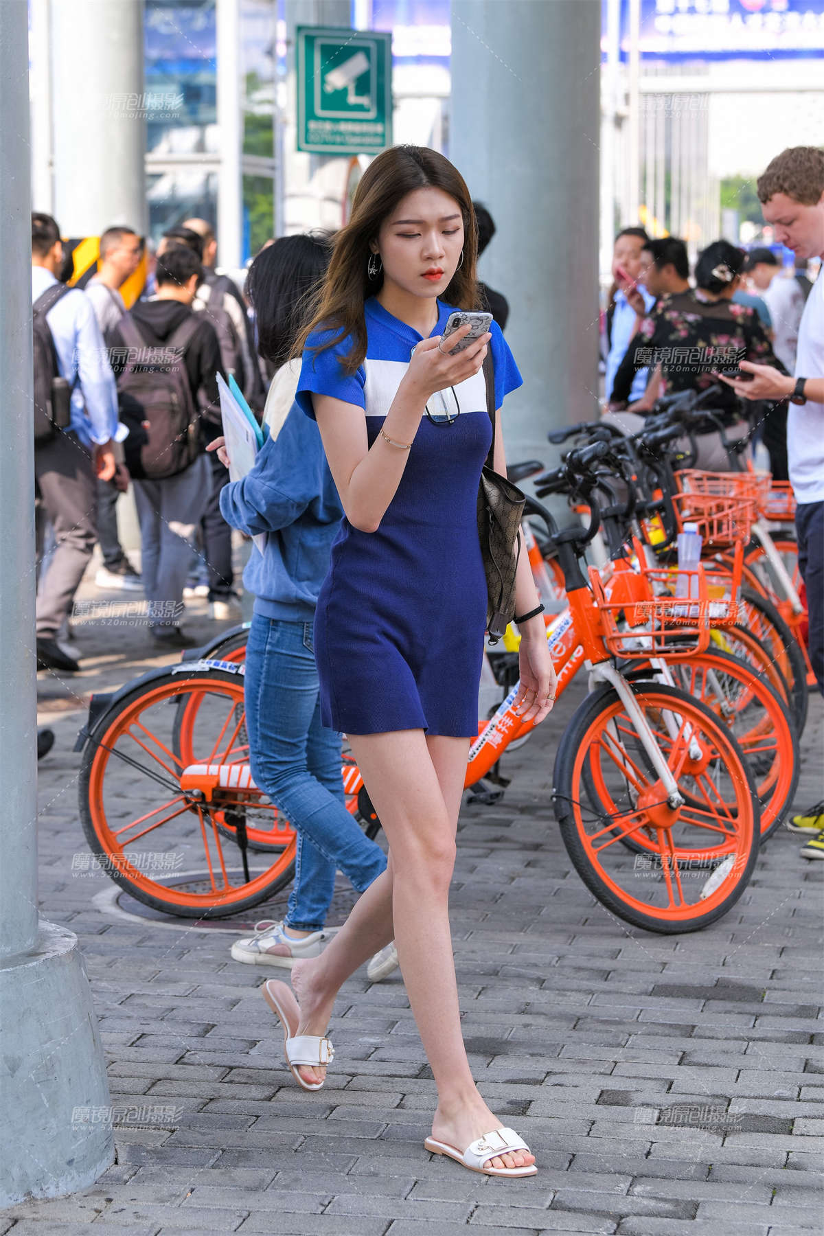 【久久赛帖】准备进场的模特-日更街拍