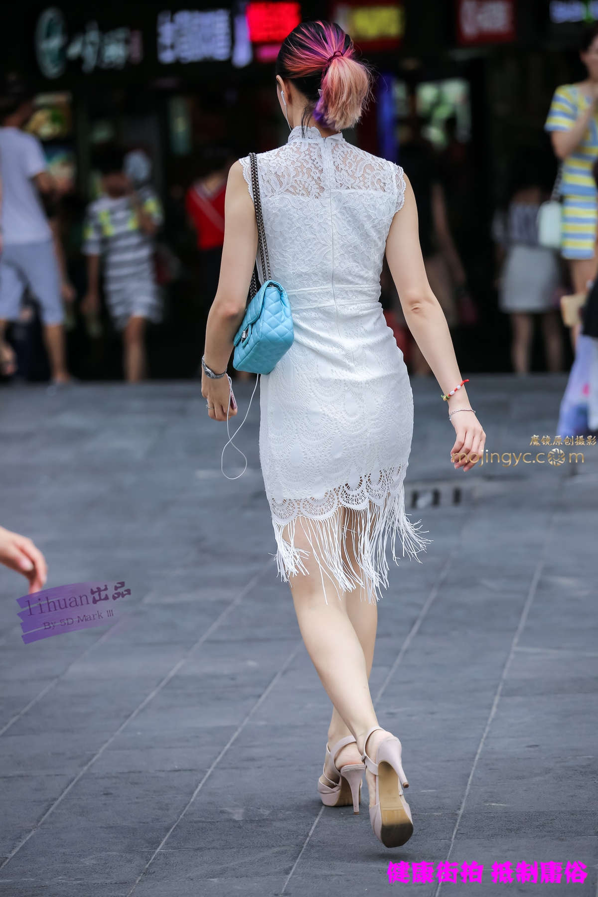 图片[2]-李欢原创-白色一步裙（13P）-日更街拍