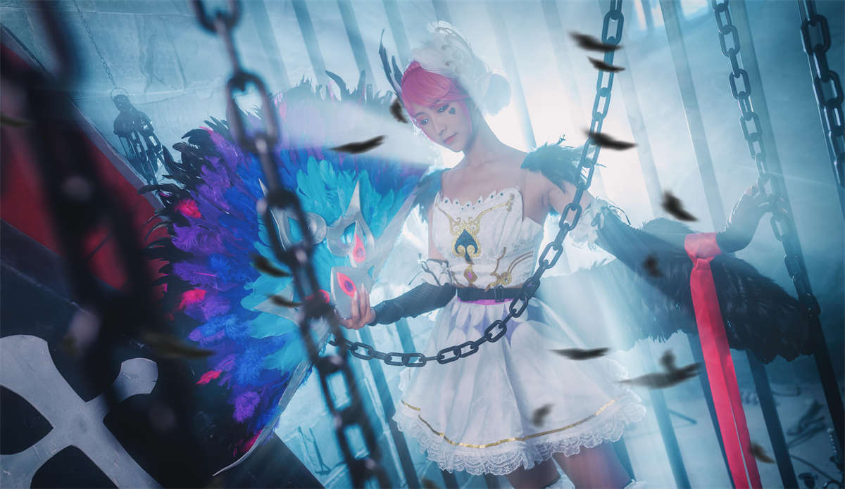 图片[2]-拿相机的执义 王者荣耀 小乔天鹅之梦-日更街拍