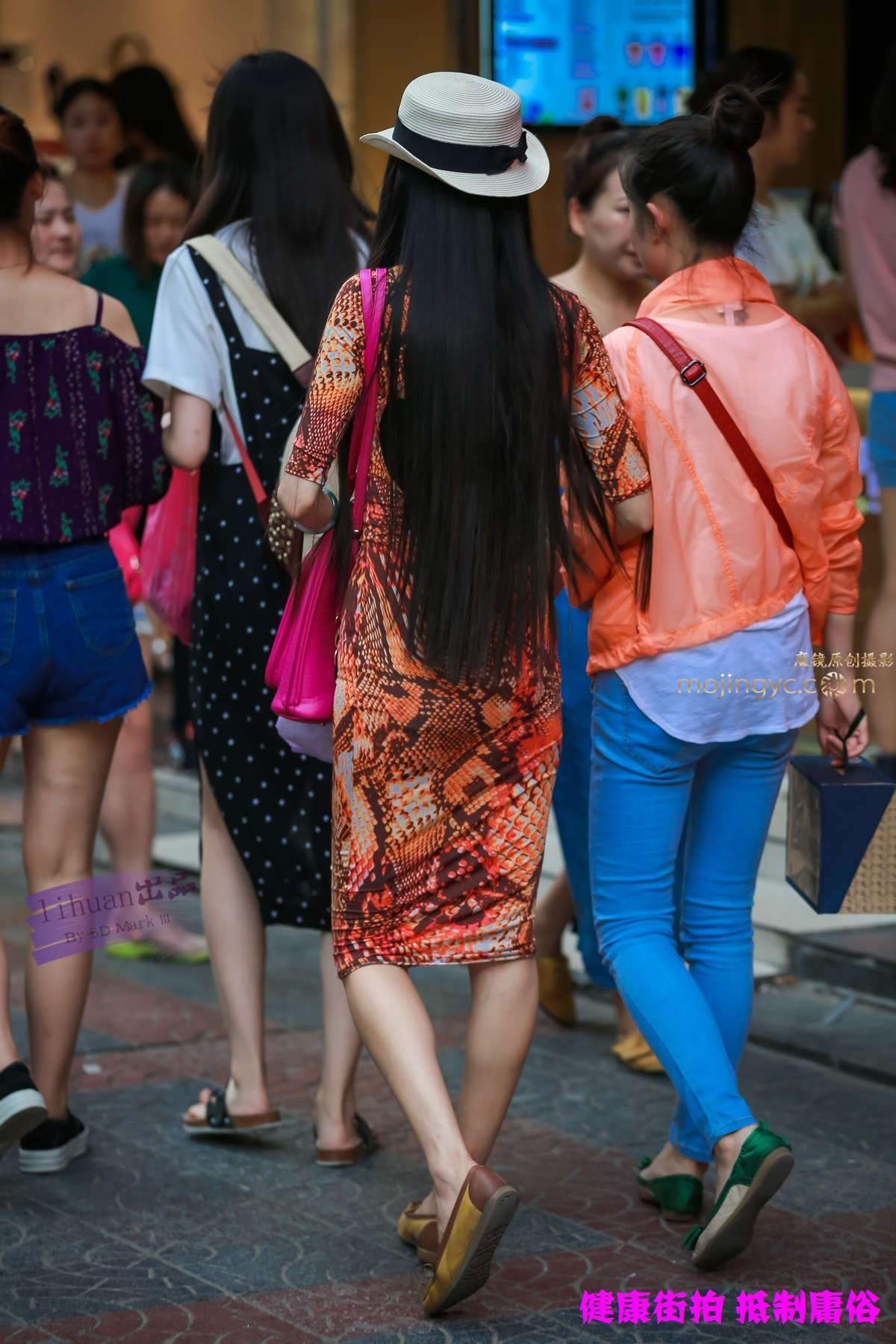 图片[2]-李欢原创-花色一步裙（17P）-日更街拍