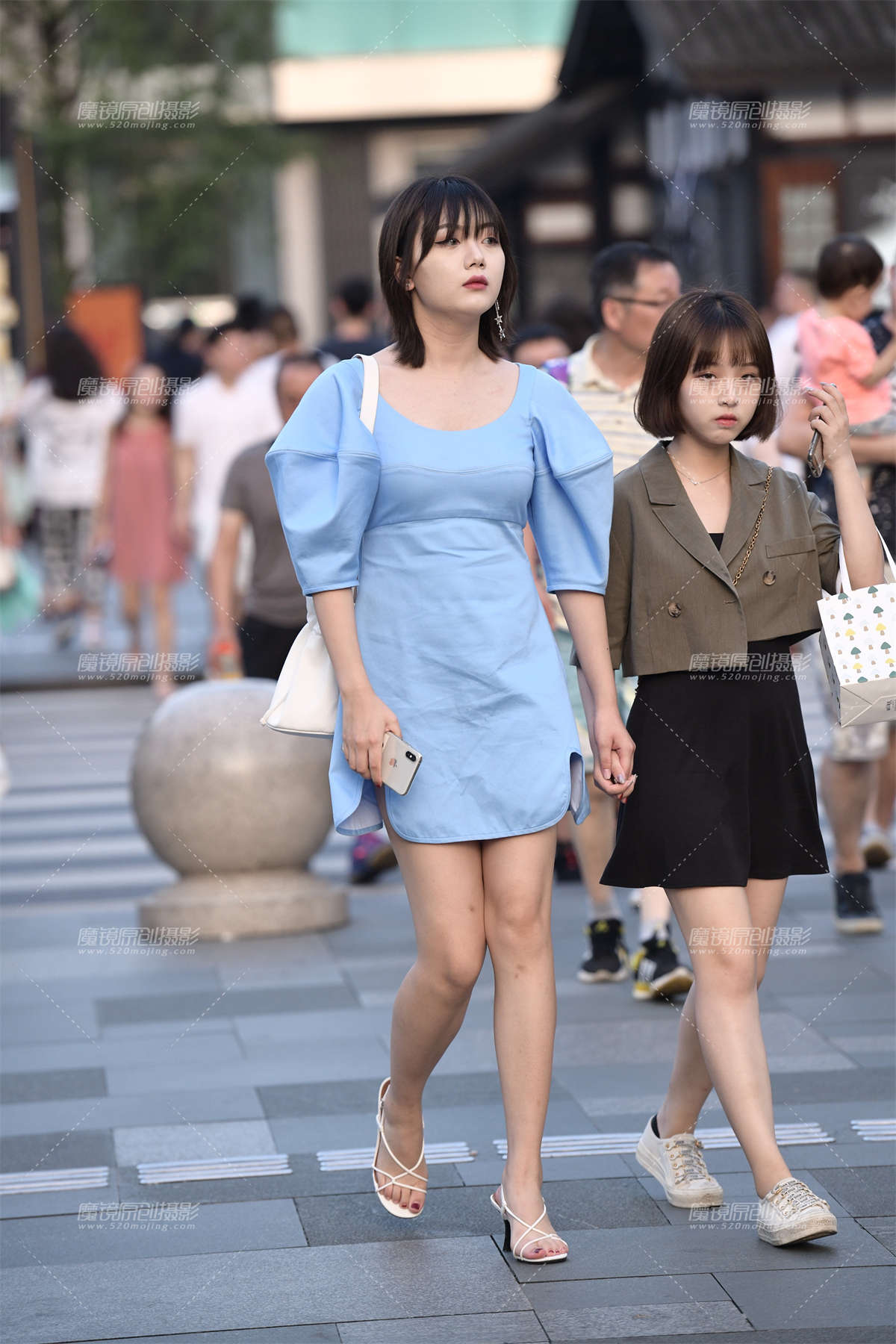 长腿美女-日更街拍