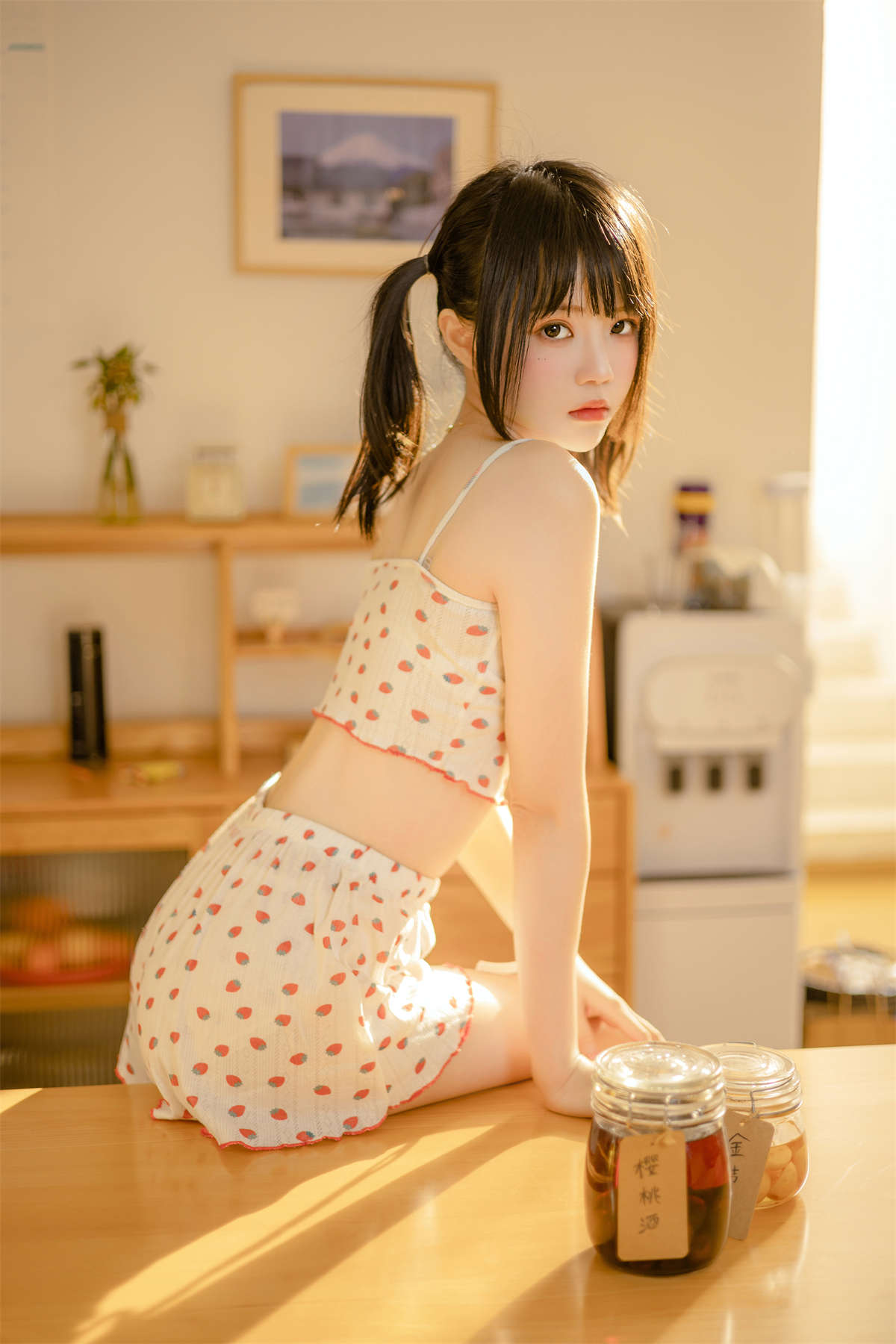 桜桃喵 – 瞌睡-日更街拍