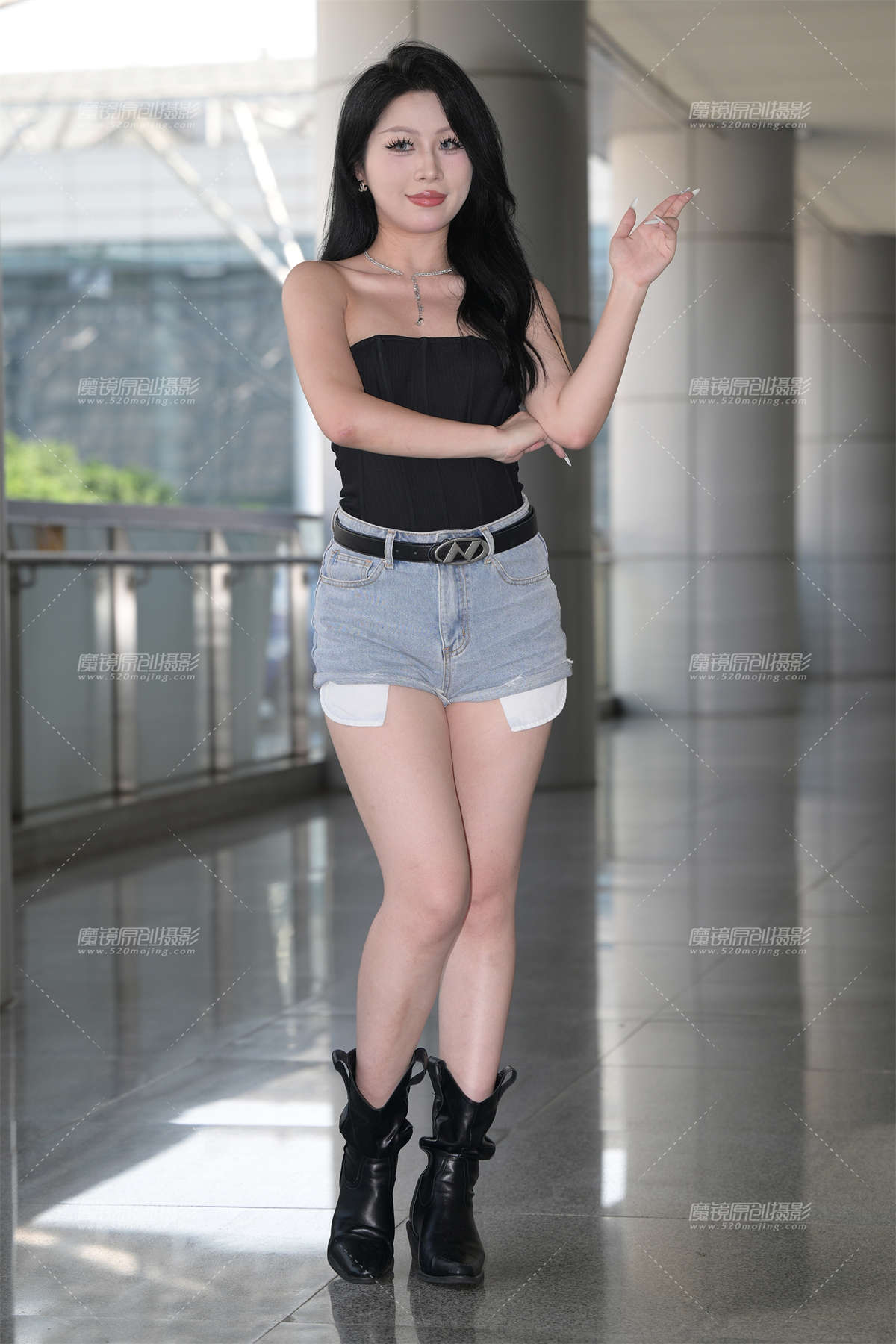 图片[2]-热裤辣妹-日更街拍