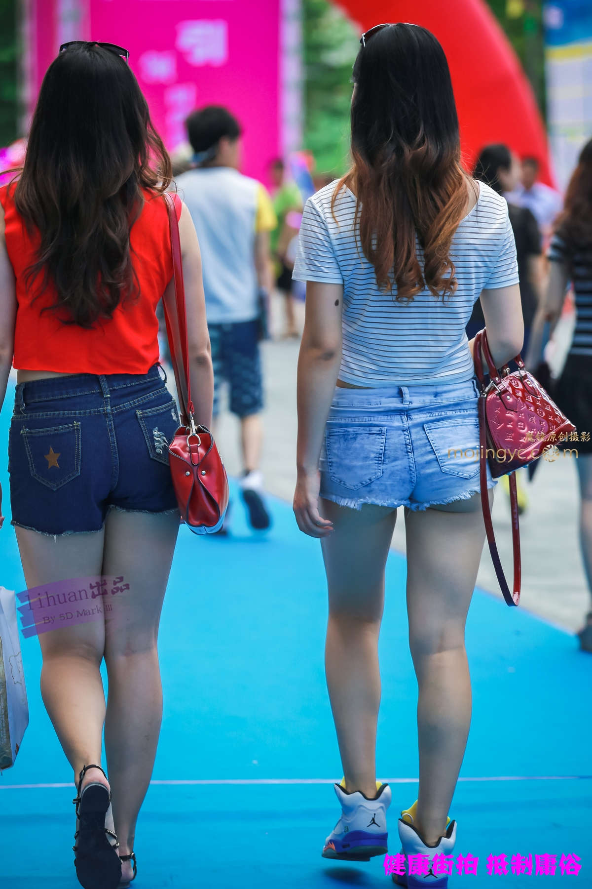 李欢原创-短裤，丰腴（14P）-日更街拍