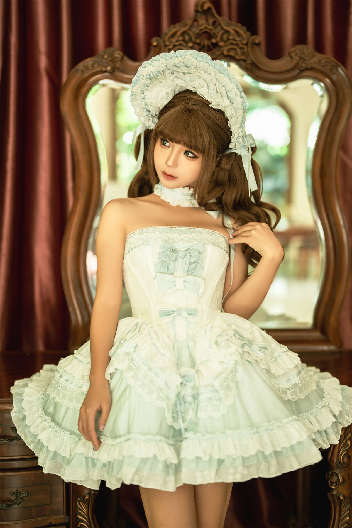 图片[2]-知名动漫博主-蠢沫沫 公主裙-日更街拍