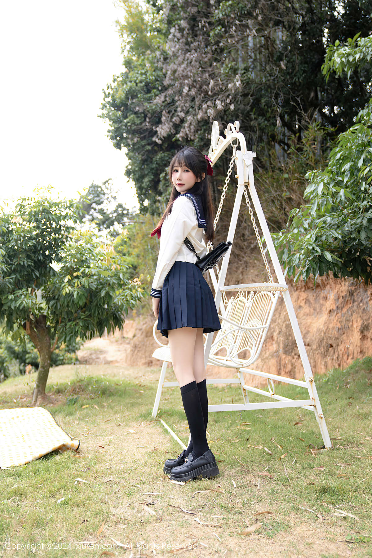 图片[2]-Xiuren秀人网 2024.04.10 NO.8365 波巧酱-日更街拍