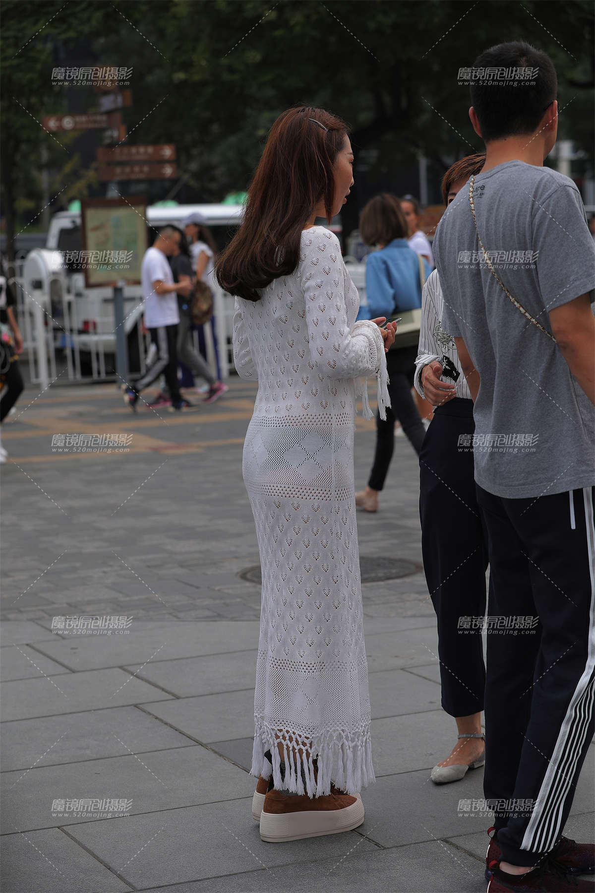 图片[2]-通风透气的长裙-日更街拍