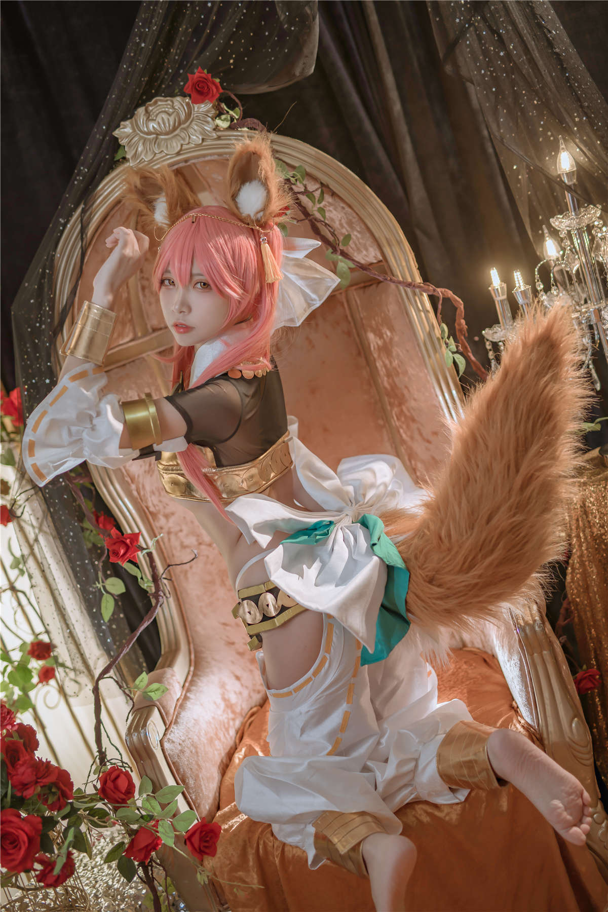 高产型Coser-二佐Nisa  玉藻前神话礼装-日更街拍