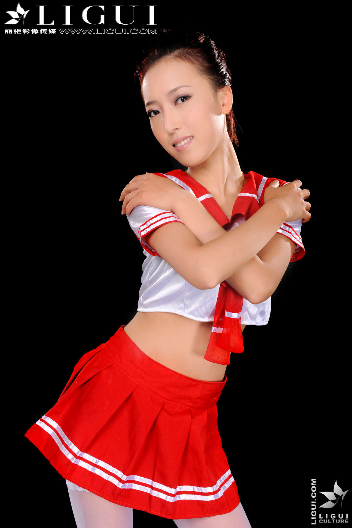 图片[2]-Ligui丽柜 20111122 清纯学生妹美美 上 美美-日更街拍