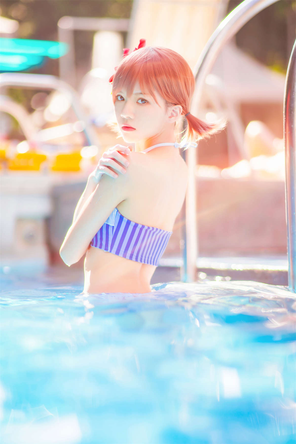 桜桃喵 – 炮姐COS-日更街拍