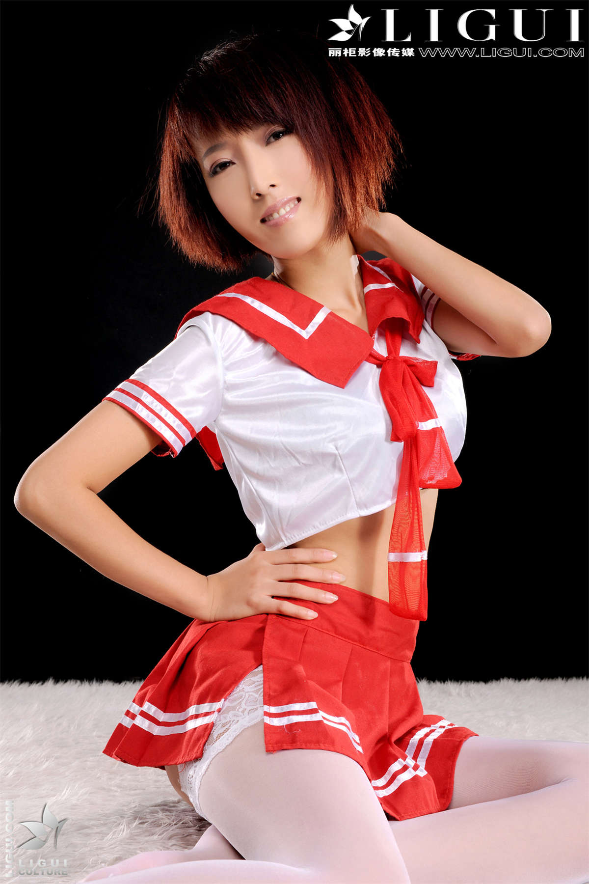 图片[2]-Ligui丽柜 20111125 清纯学生妹 下 美美-日更街拍