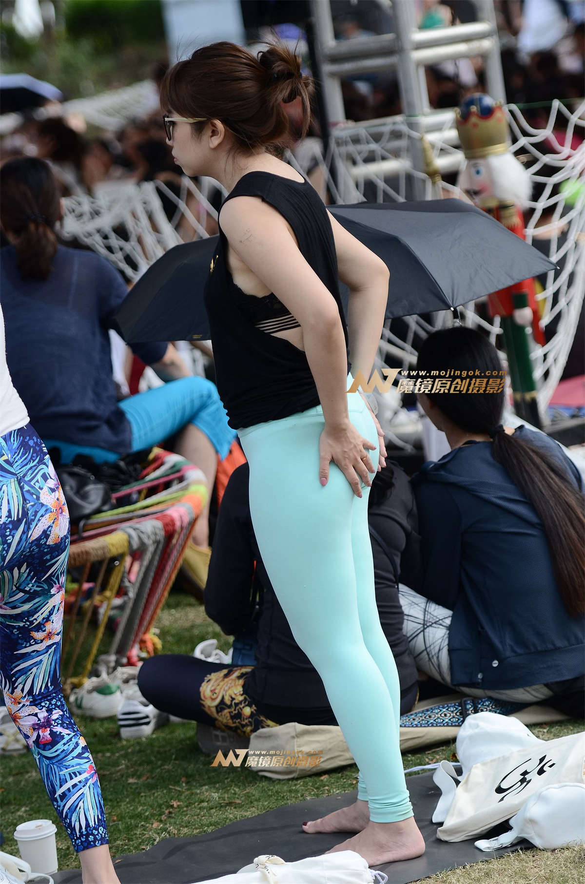 【神摄手赛帖】青苹果般的健身裤-日更街拍