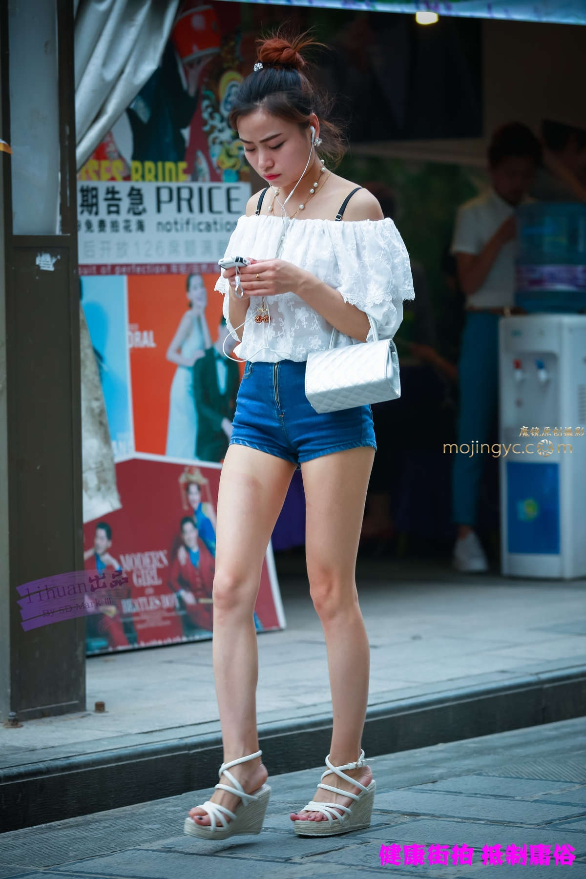 李欢原创-短裤，极品美腿（16P）-日更街拍