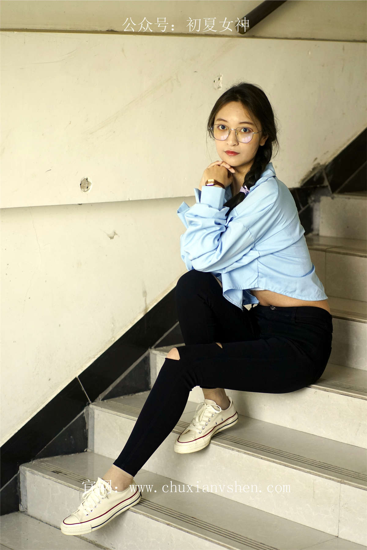 图片[2]-初夏女神 No.028 依依 邻家女孩-学习篇-日更街拍