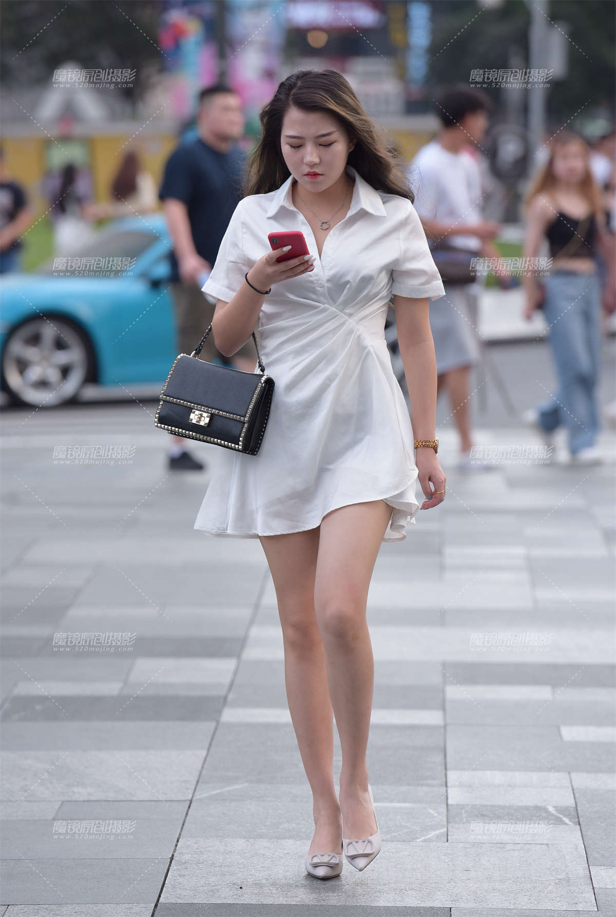 纯白穿搭-日更街拍