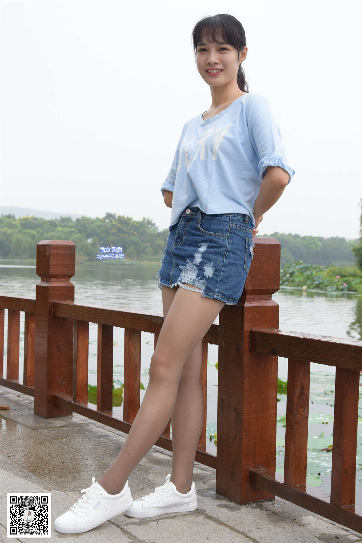 图片[2]-大生模拍 NO.028 嘉嘉 女神灰丝-日更街拍