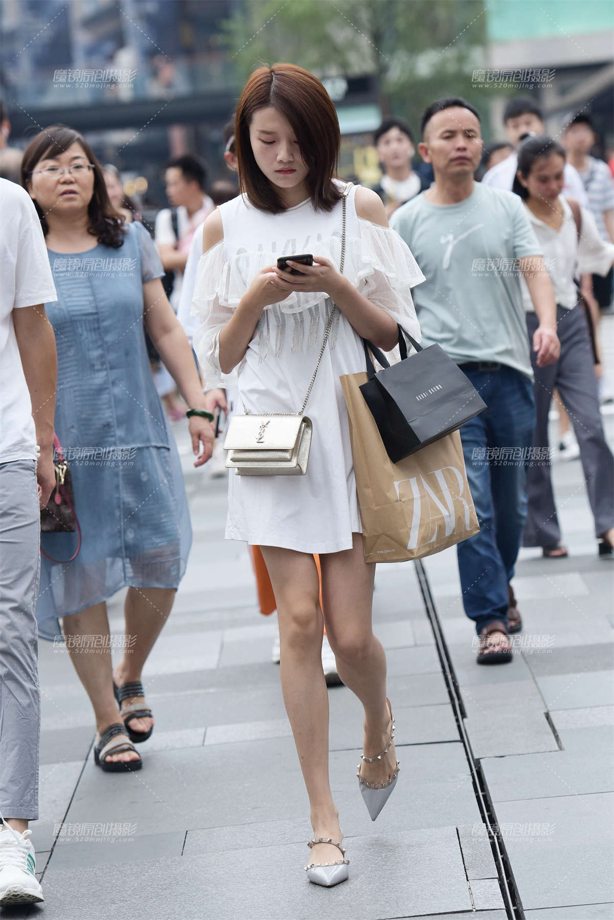 大白腿-日更街拍