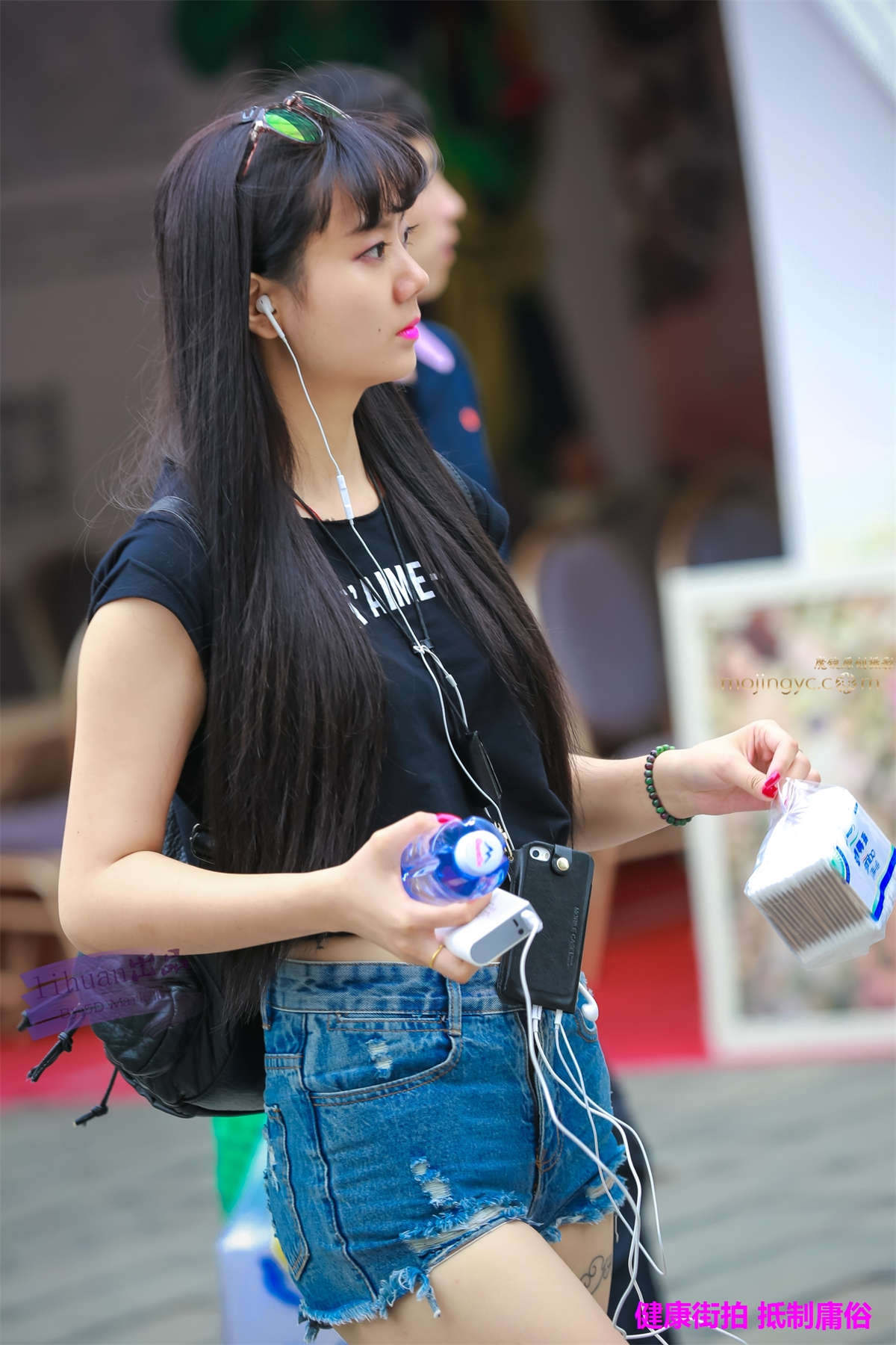 李欢原创-短裤，美女（19P）-日更街拍