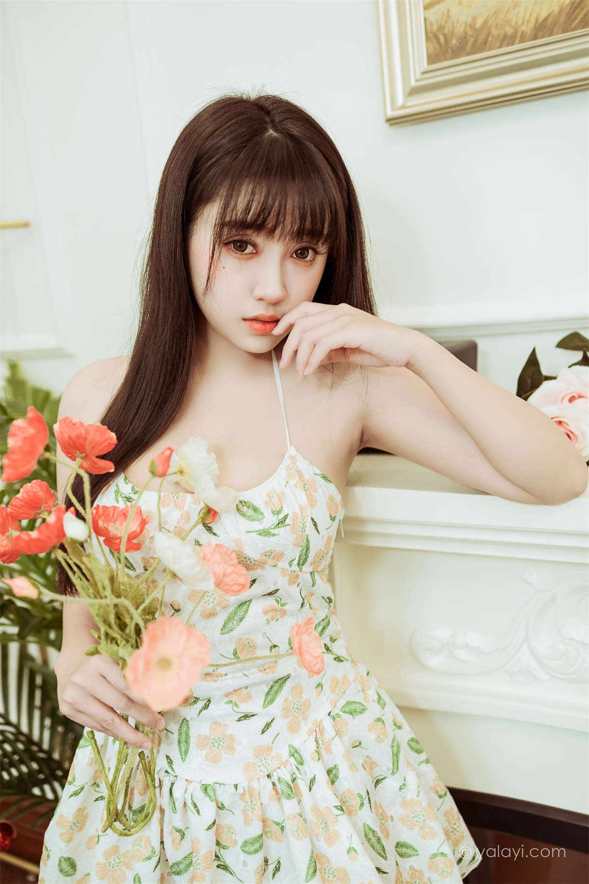 图片[2]-YALAYI雅拉伊2022.02.25 NO.902 花花姑娘 虞艺-日更街拍