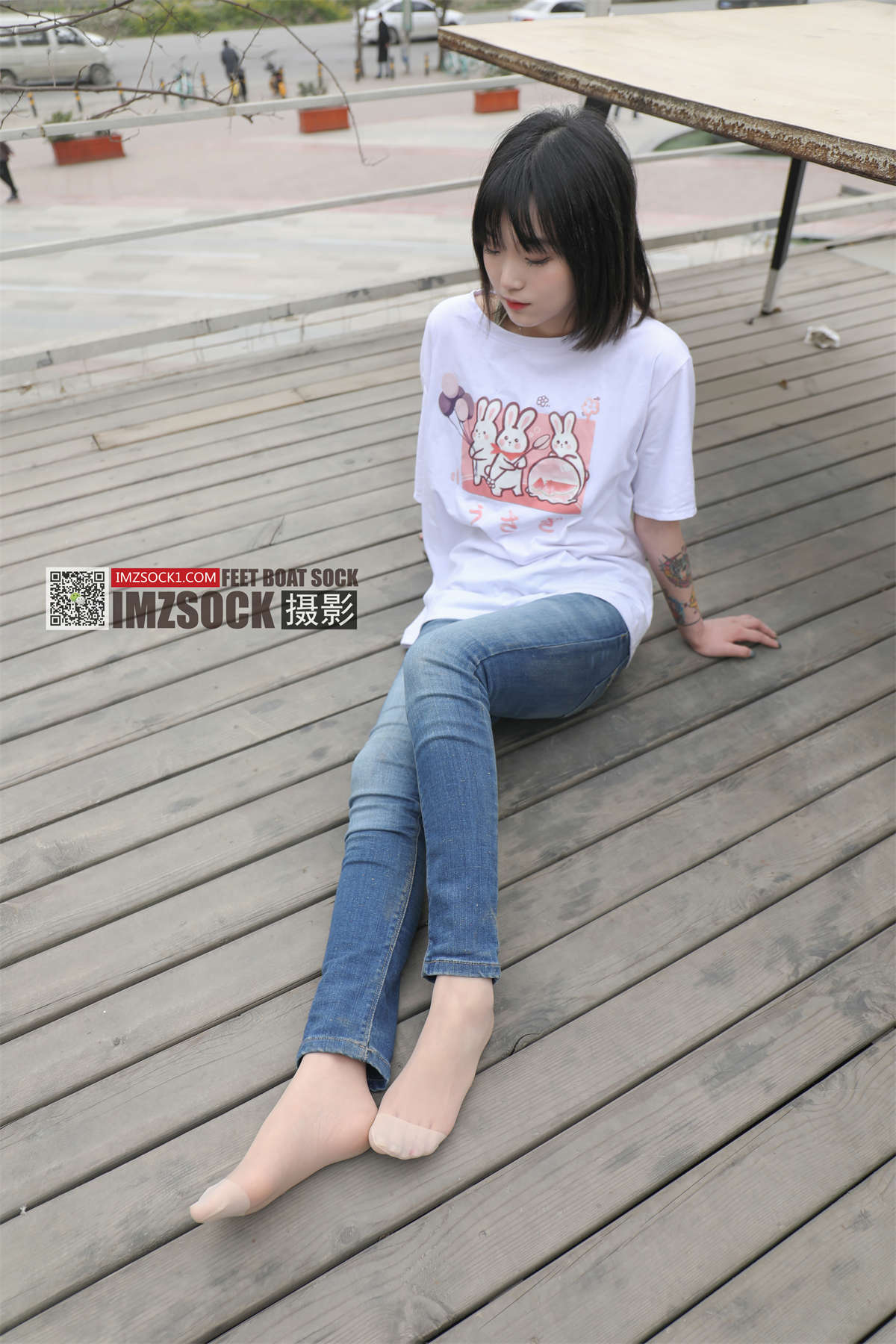 MZSOCK-2021-0328-R023 梦琪-日更街拍