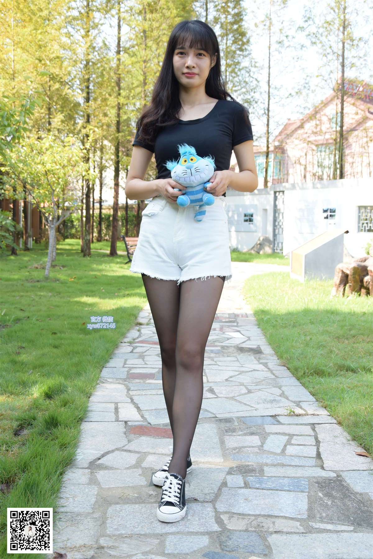 图片[2]-大生模拍 NO.029 嘉嘉 女神黑丝-日更街拍