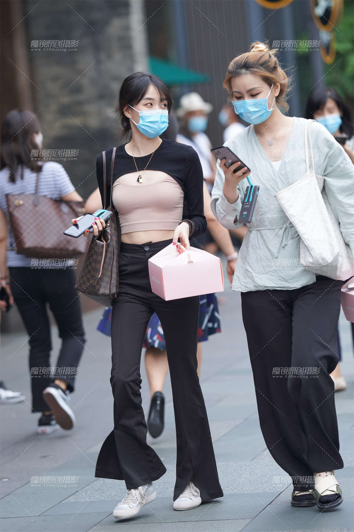 黑色西裤-日更街拍