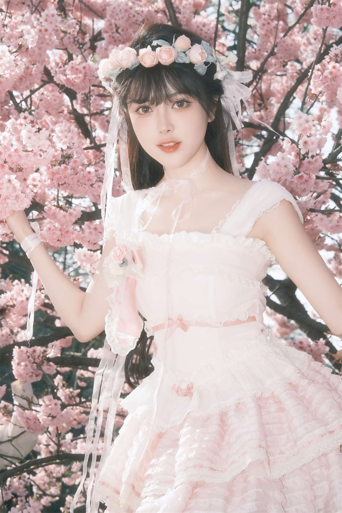YITUYU艺图语 2024.03.24 樱花少女梦 星之卡桃-日更街拍