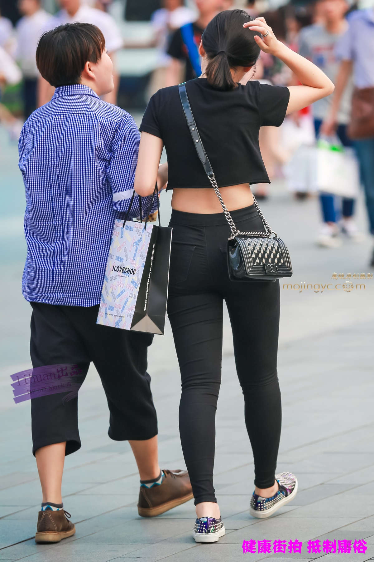 李欢原创-牛仔，超丰腴（17P）-日更街拍