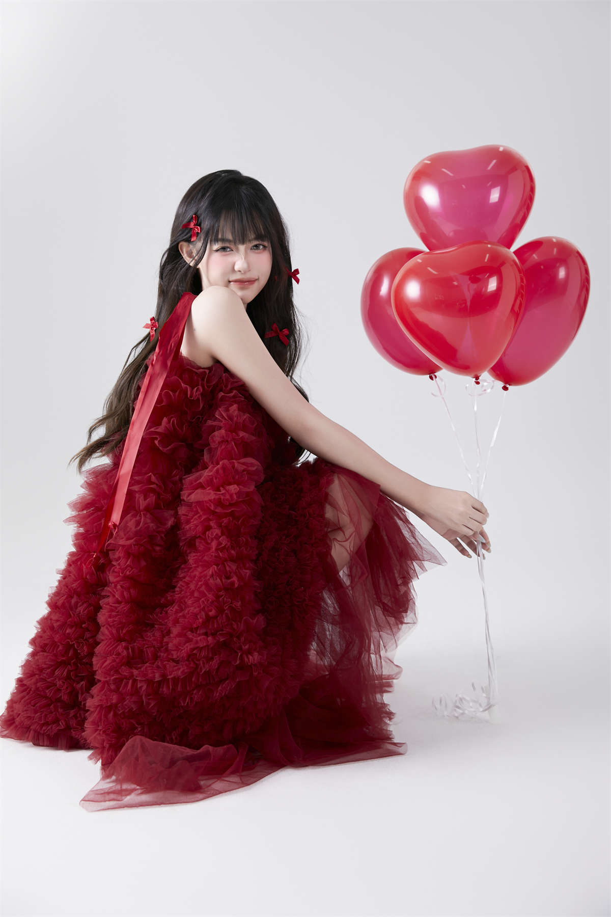 YITUYU艺图语 2025.01.05 红色气球生日写真 菠萝包插图1