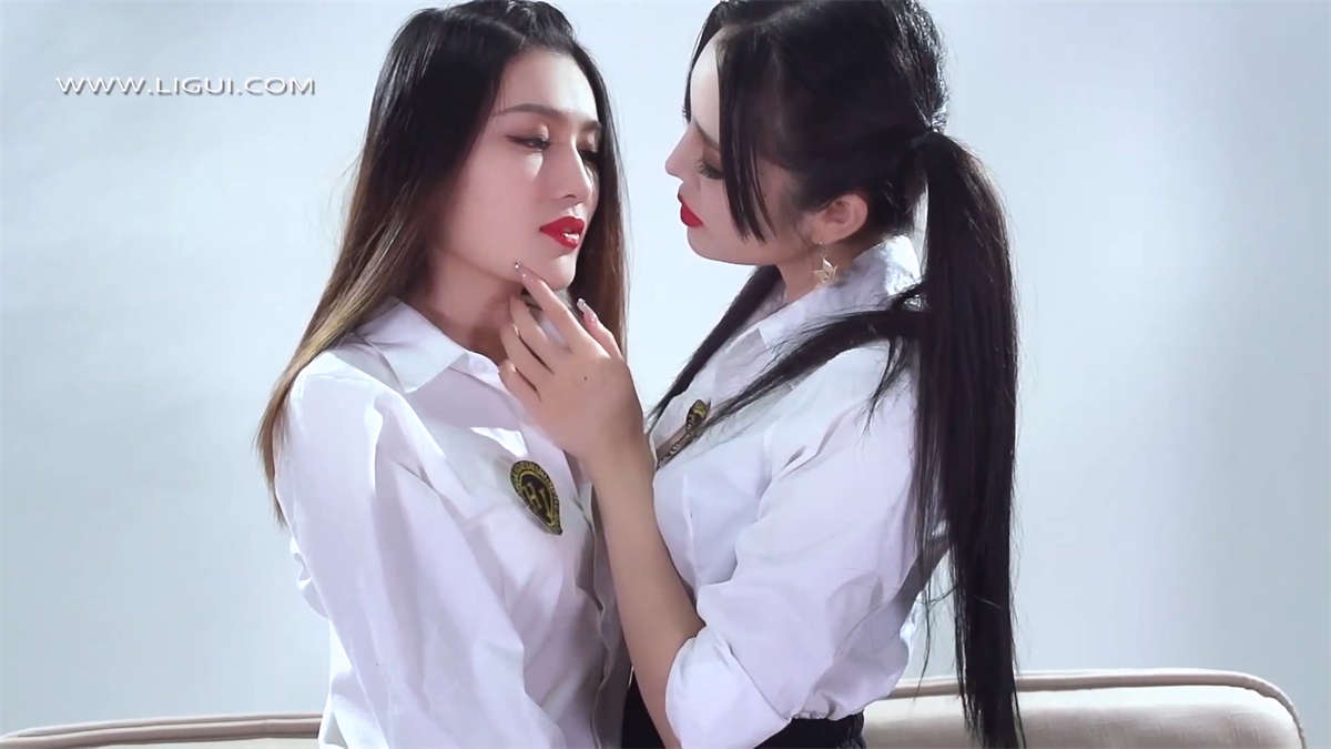 图片[2]-Ligui丽柜视频 2020.10.10 双生花-魅丝娇凝脂 甜甜&凉儿-日更街拍