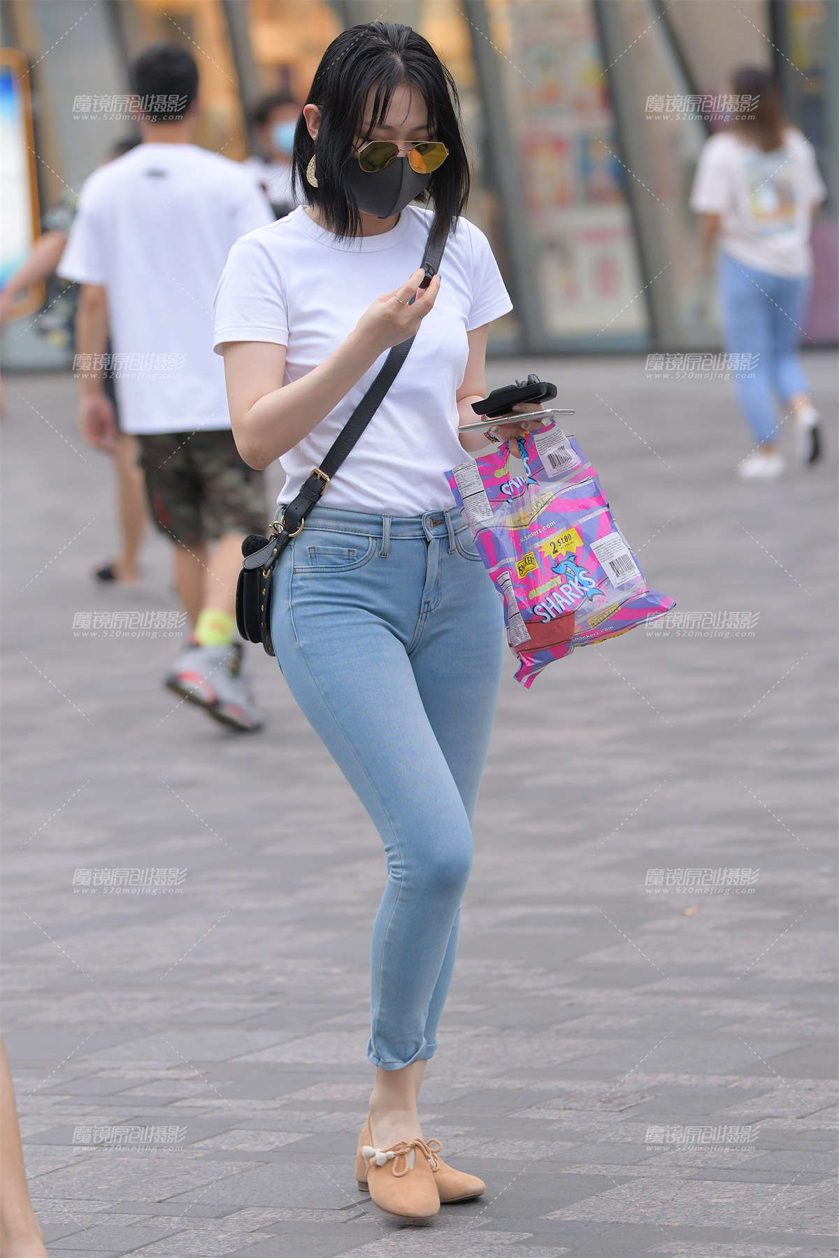 【红石赛帖】性感牛仔裤-日更街拍