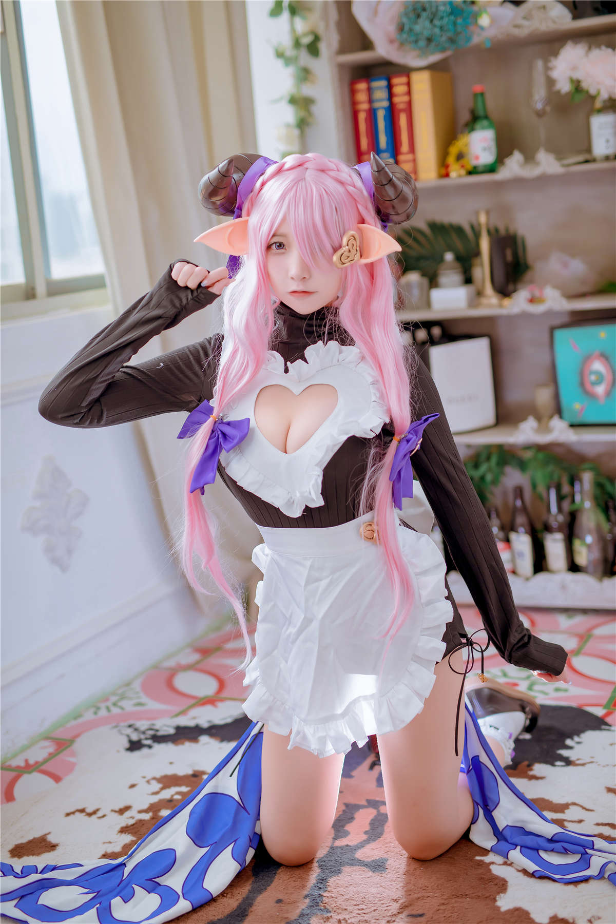 高产型Coser-二佐Nisa  幻想娜鲁梅娅-日更街拍