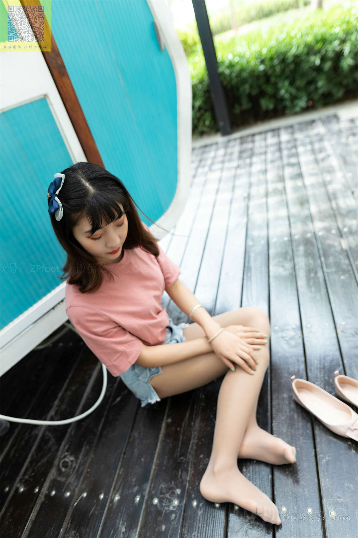 图片[2]-LSS山茶摄影 NO.342 丝袜和夏天更配-日更街拍