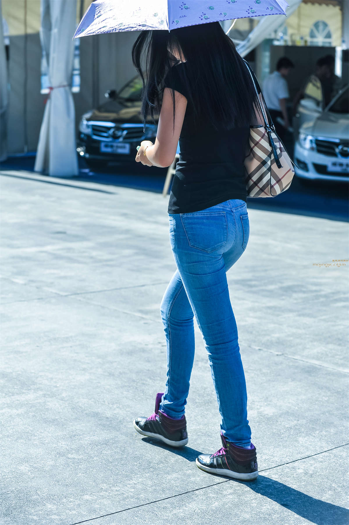 李欢原创-牛仔，丰腴（12P）-日更街拍