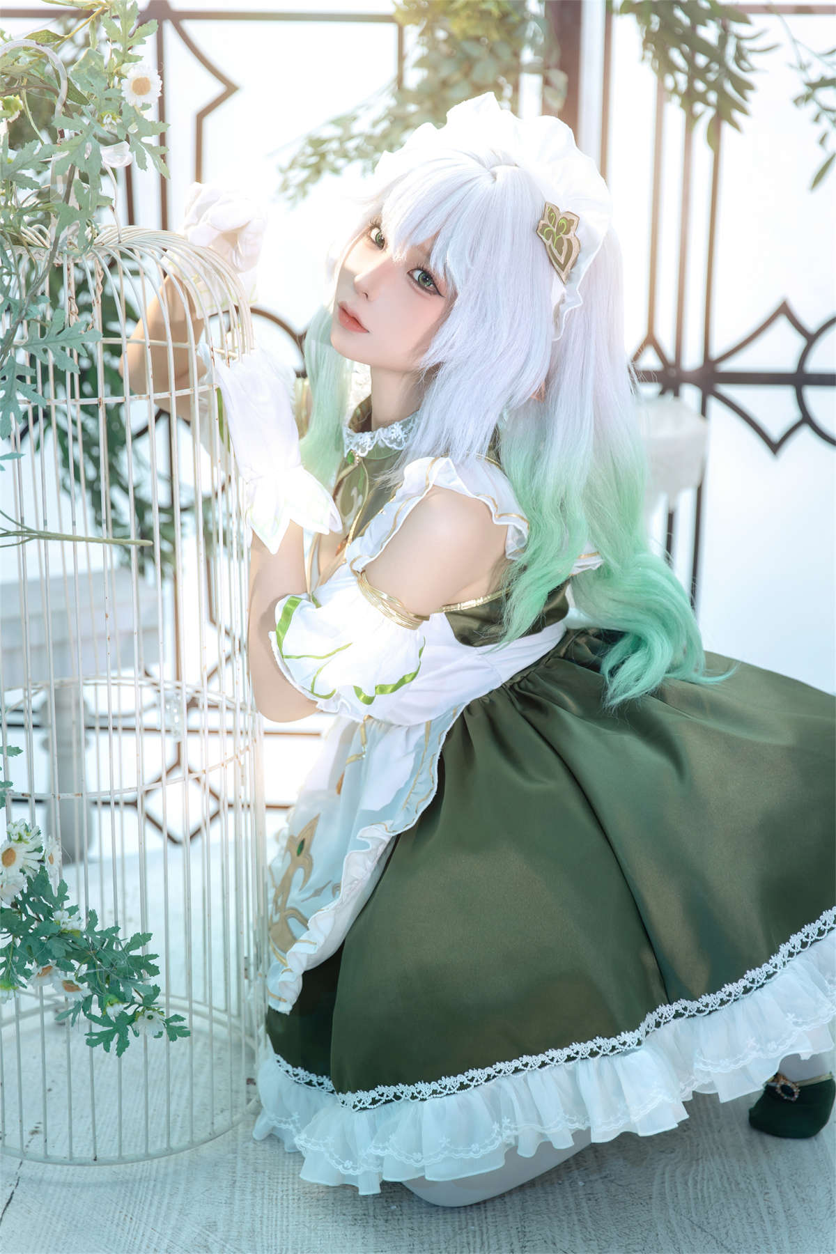 图片[2]-知名动漫博主-蠢沫沫 纳西妲-日更街拍