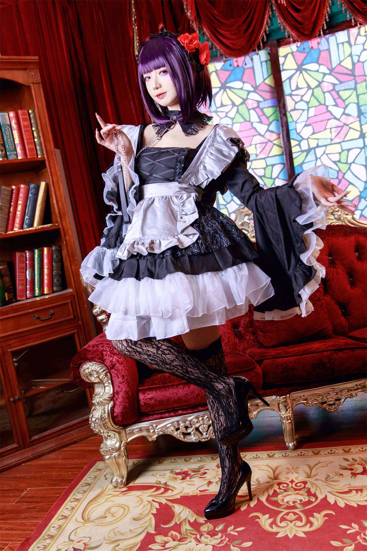 图片[2]-封疆疆v NO.032 喜多川海梦 黑江雫-日更街拍