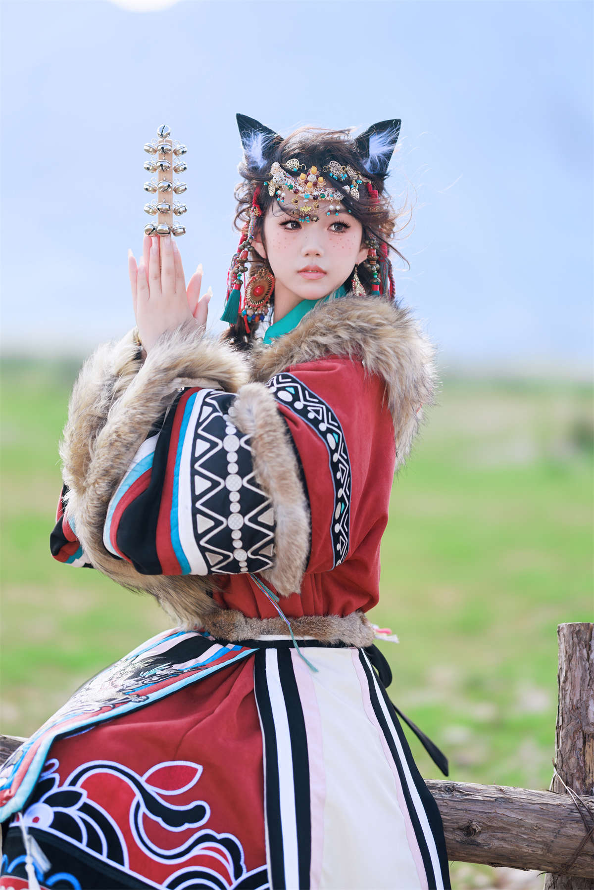 YITUYU艺图语 2023.08.09 喵系藏服 裴同学插图1