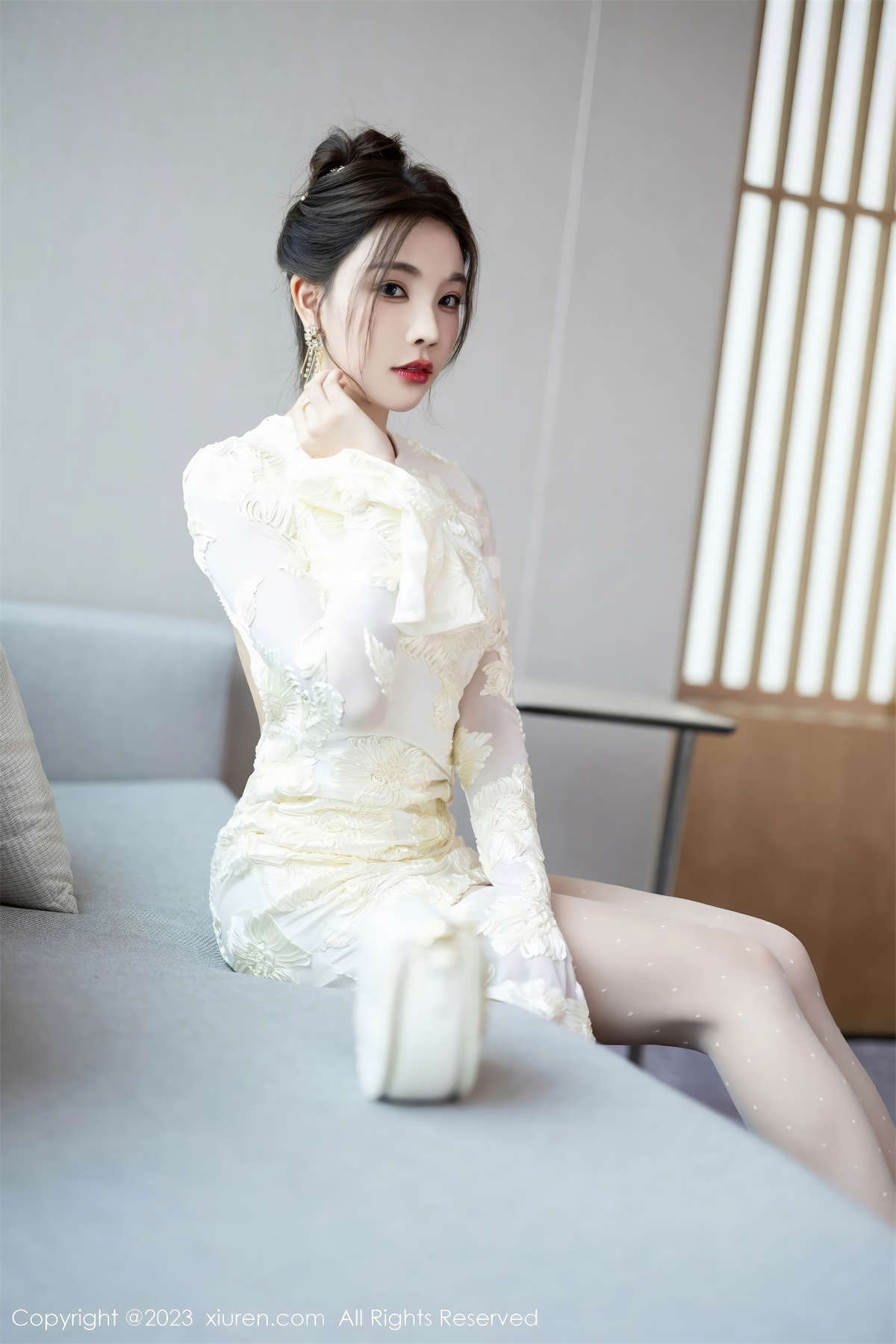 图片[2]-Xiuren秀人网 2023.10.08 No.7476 徐莉芝-日更街拍